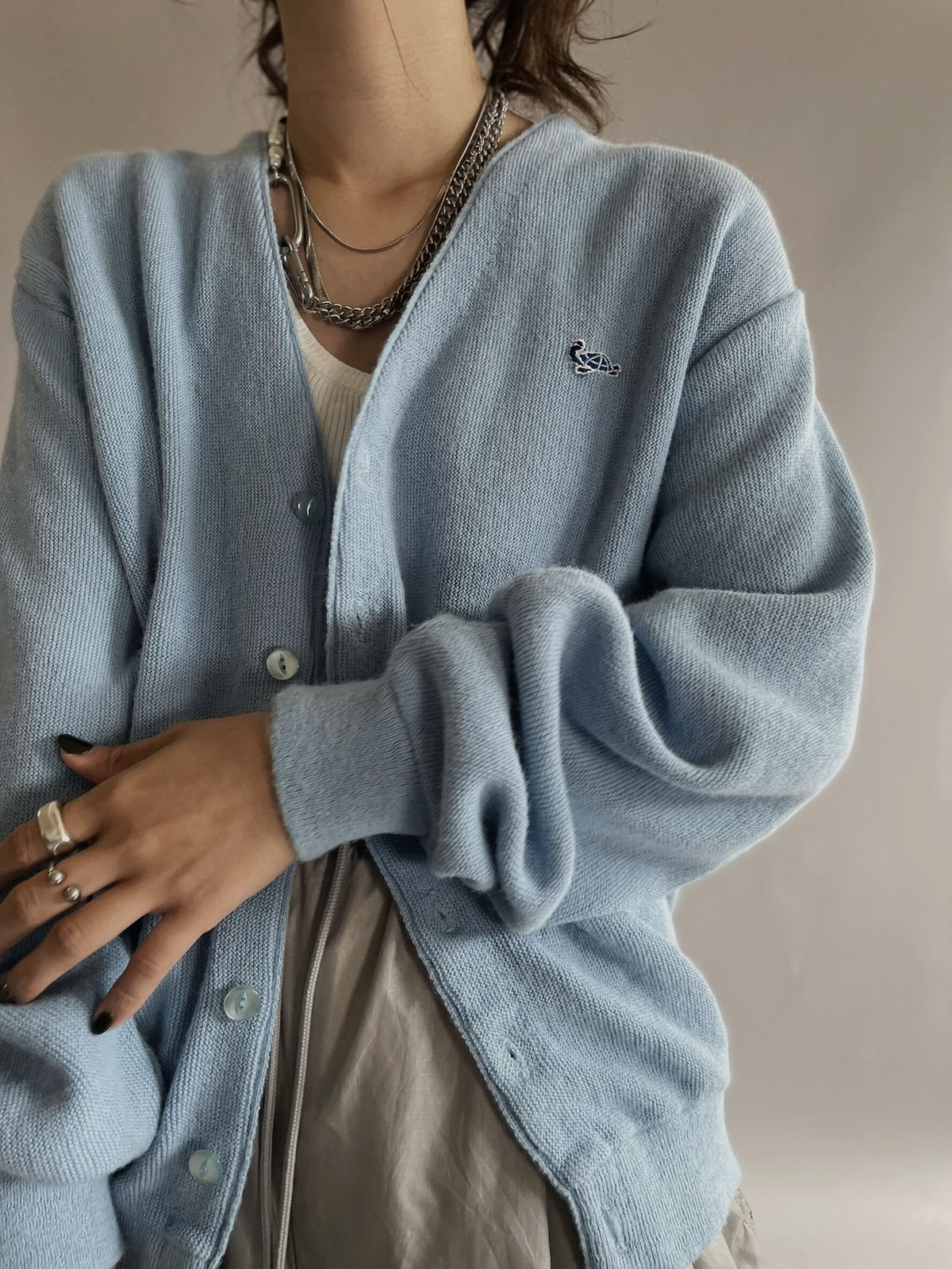 ♦︎未使用♦︎アメリPOCKET DETAIL KNITカ－ディガン AMERI 未使用 POCKET DETAIL KNIT CARDIGAN F 【公式通販】