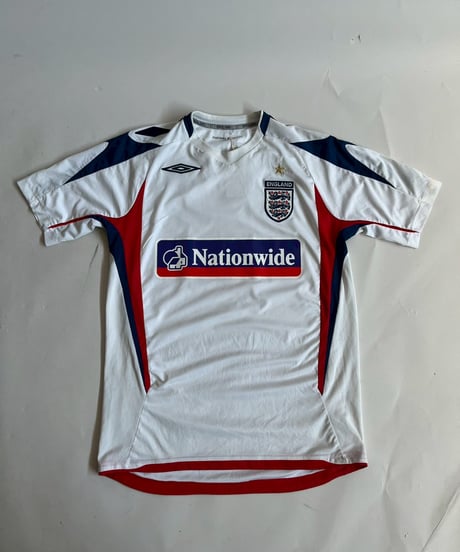 【USED】07~08's UMBRO England Training Soccer Shirt / 250809-014