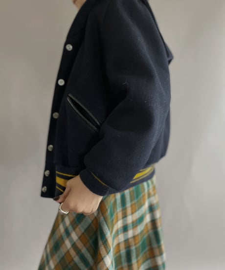 【USED】  Wool Stadium Jacket / 221105-022