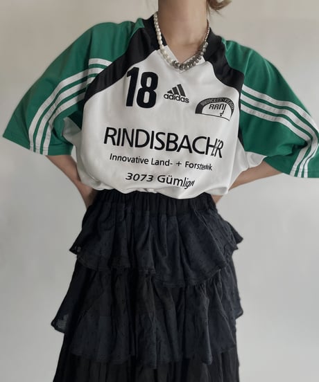 【USED】 adidas T-shirt "Rindisbacher 18" / 220723-012