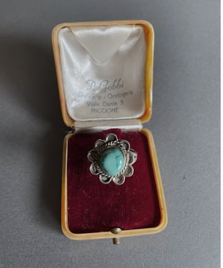 【USED】 Indian Silver Ring/R-4