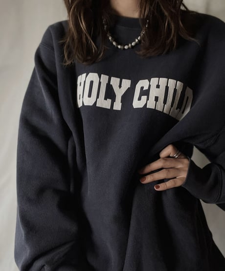 【USED】  Champion Reverse Weave Sweat HOLY CHIKD/211116-041
