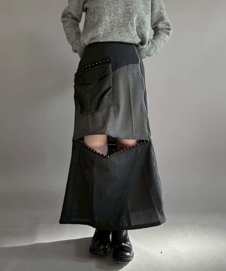 THE TINY SHOP by MORI リメイククロシェスカート THE TINY SHOP by MORI リメイククロシェスカート THE TINY SHOP by