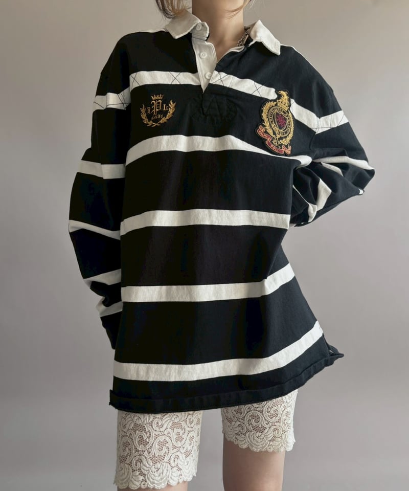 USED】 POLO by Ralph Lauren Rugby Shirt / 26022