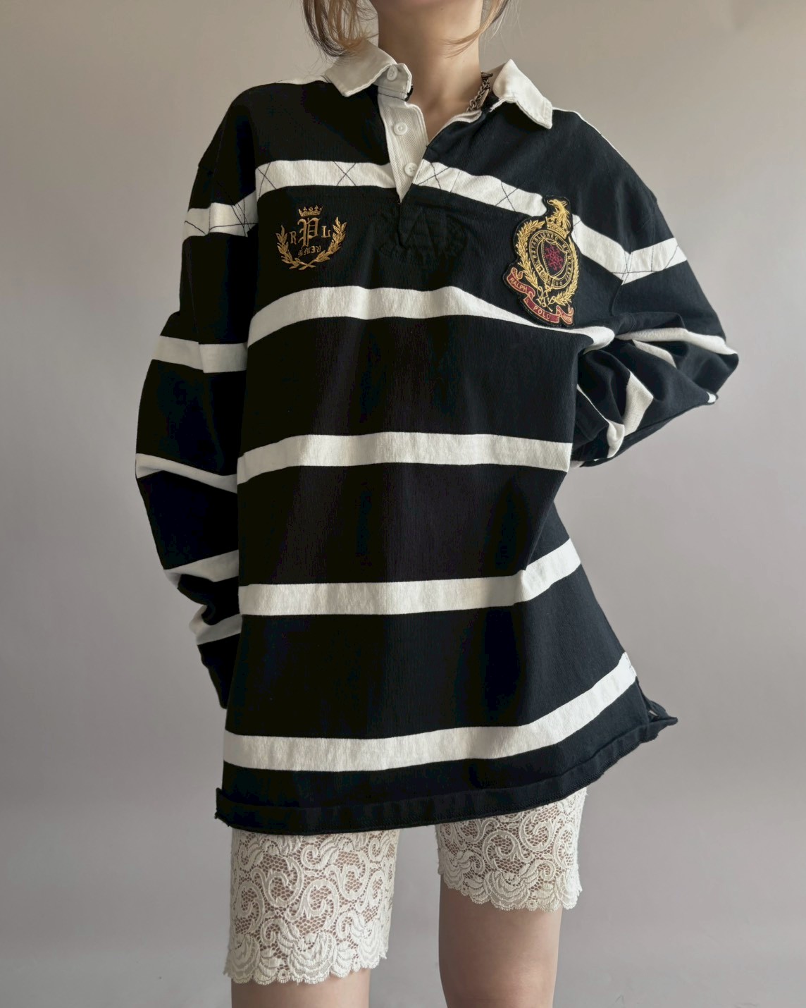 USED】 POLO by Ralph Lauren Rugby Shirt / 26022
