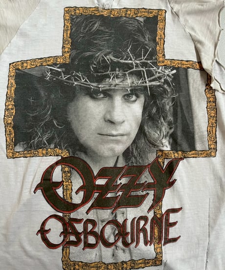 【USED】 80's OZZY OSBOURNE Cutoff Tour T-Shirt /250621-023