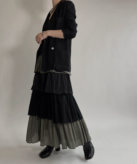 【RE;CIRCLE】 RE Indian Cotton Skirt / 220503-009