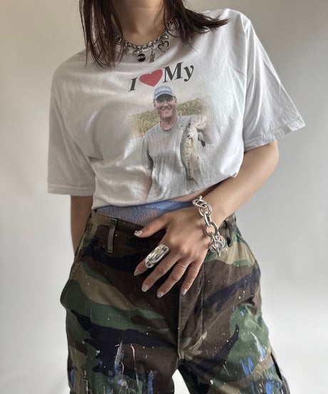 【USED】 GILDAN I ♡ MY Principal T-Shirt / 250614-013