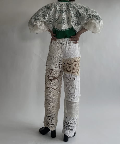 【RE;CIRCLE】 RE Crochet Lace Bolero / 220526-034