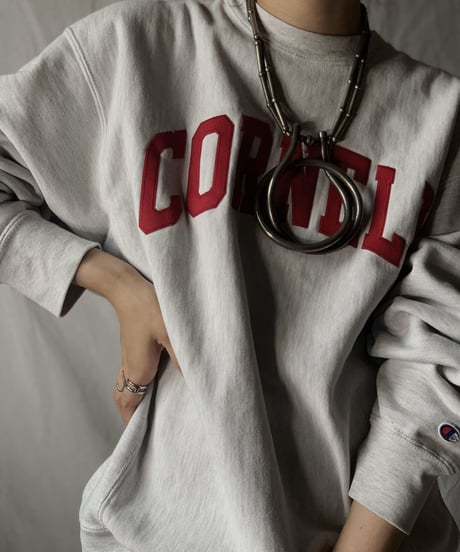 【USED】  Champion Reverse Weave Sweat CORNELL/210516-002