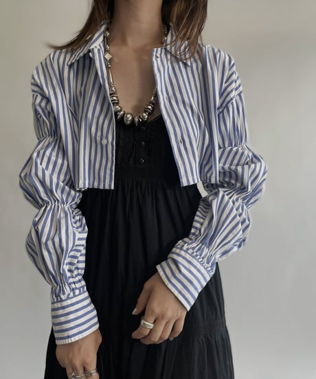 【RE;CIRCLE】 RE Puff Sleeved Shirt / 220630-008