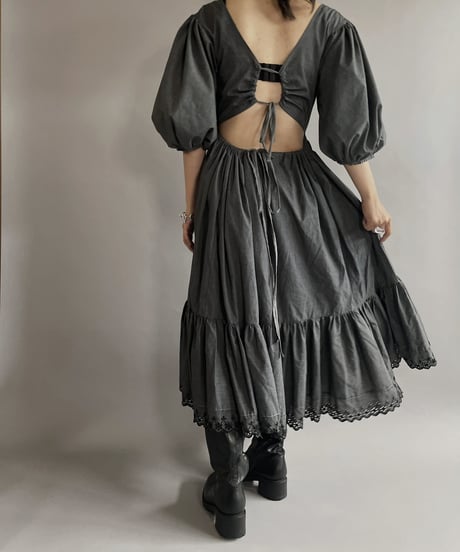 【RE;CIRCLE】 RE Puff Sleeved One-piece / 220901-013