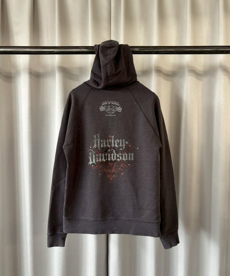 【USED】 HARLEY-DAVIDSON Raglan Sleeve Zip Parka / 260418-047