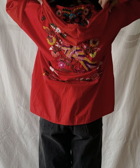 【RE;CIRCLE】RE Embroidery Ethnic Mexican Parker ⑨ /210601-012