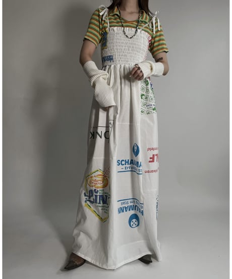 【RE;CIRCLE】 RE Eco Bag Camisole One-piece ③ /220407-003
