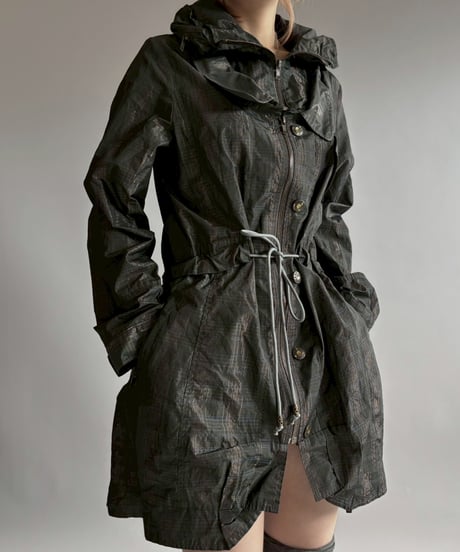 【USED】 Design Nylon Coat / 251115-028