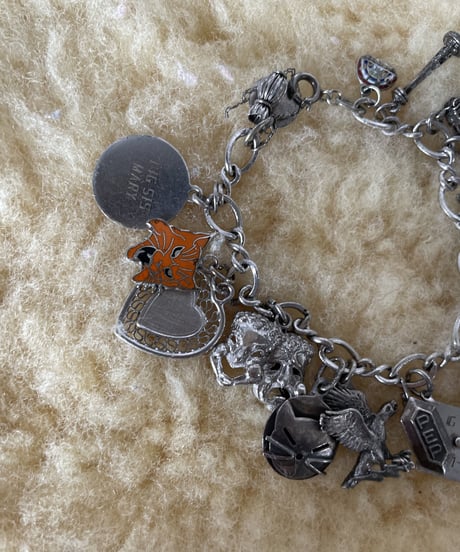【USED】 Silver 925 Charm Bracelet / 221217-037