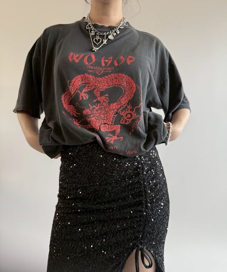 【USED】 90's WO HOP T-Shirt/250510-087