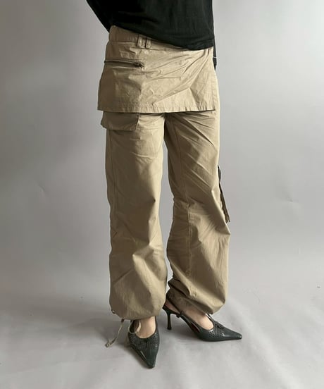 【USED】  Cop.Copine Layered Design Pants / 251014-035