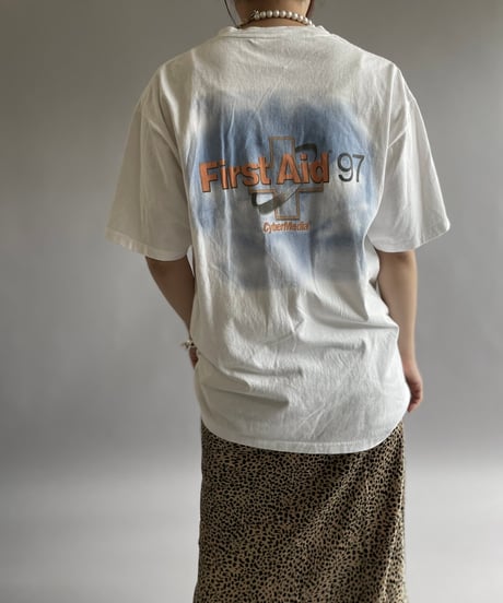 【USED】  ONEITA 90's Cyber Media T-Shirt /240810-018