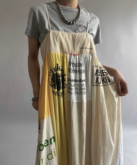 【RE;CIRCLE】RE Eco-Friendly Bag Camisole Long One-piece / 240905-015