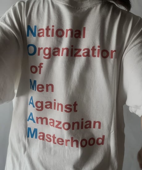 【USED】 S/S T-shirt "NO MA'AM"/210801-025