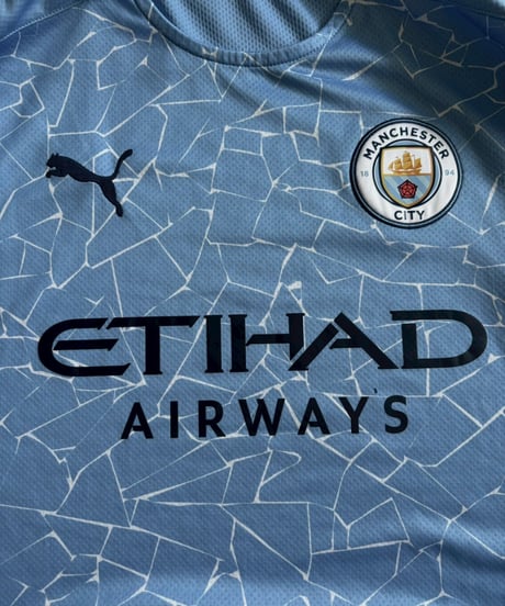 【USED】 20~21's Puma Manchester City Soccer Shirt / 260530-010