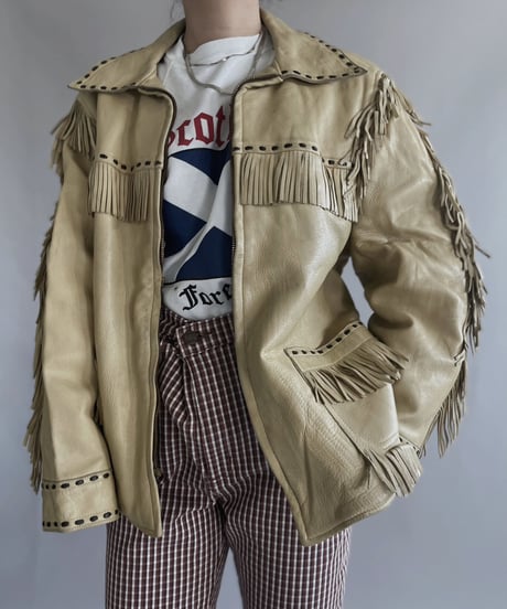 【USED】 Leather Jacket / 230102-002