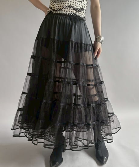 【USED】 Sheer Long Pannier /260613-030