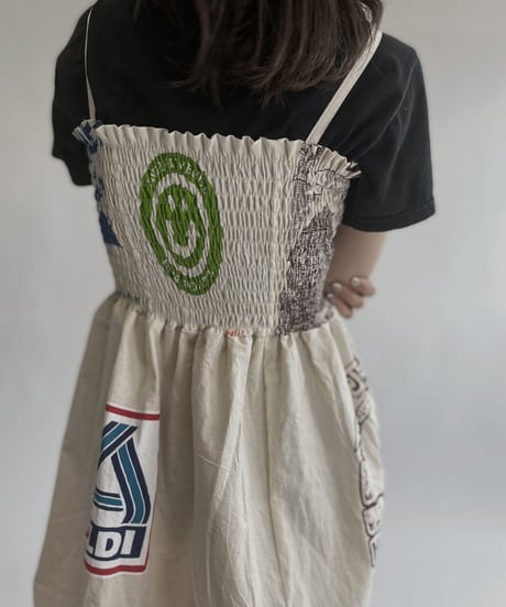 【RE;CIRCLE】 RE Eco-Friendly Bag Camisole One-piece / 220804-029