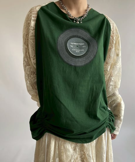 【RE;CIRCLE】 RE Lace Switching Raglan T-Shirt / 250605-007