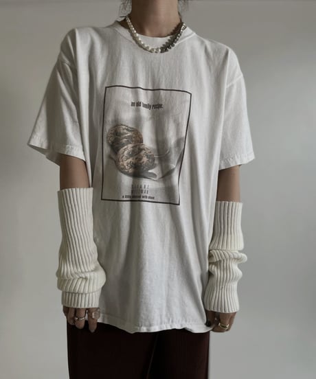 【USED】 Short Sleeves T-shirt “Cookie” / 220507-010