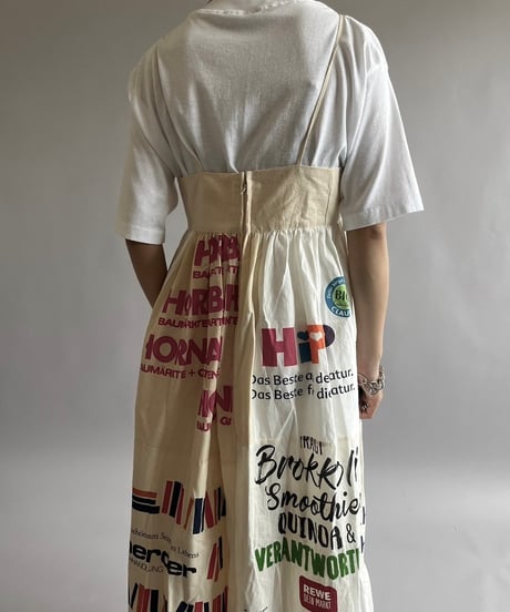 【RE;CIRCLE】RE Eco-Friendly Bag Camisole Long One-piece / 240905-017