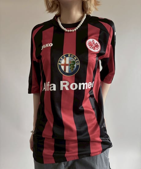 【USED】 14~15's Eintracht Frankfurt  Soccer Shirt / 250607-014