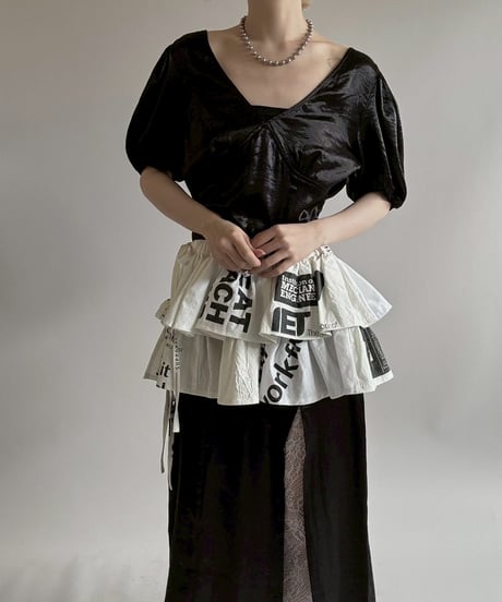 【RE;CIRCLE】 Re Eco Bag Maki Skirt /  250626-005