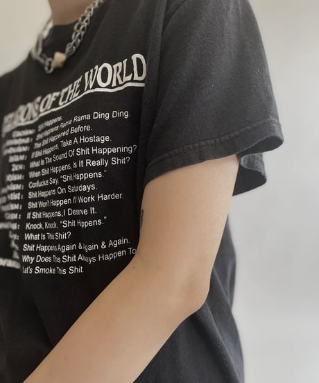 【USED】 T Shirt "Religions of the world" / 220806-012