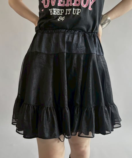 【USED】 Sheer Mini Skirt /260622-006