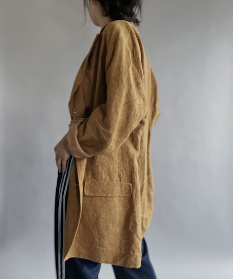 【USED】 Linen Tailored Jacket / 220903-013