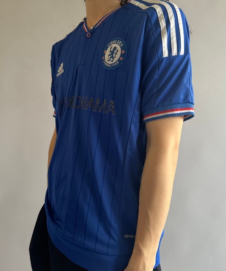 【USED】 adidas CHELSEA Soccer Shirt  /240603-071