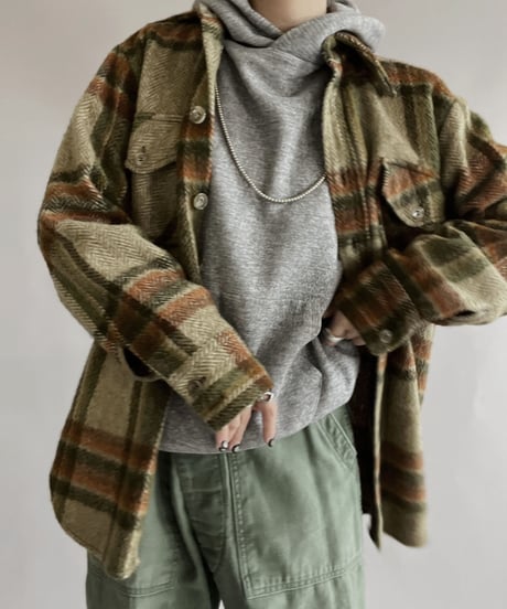 【USED】  McGREGOR Checked Shirt / 221210-004