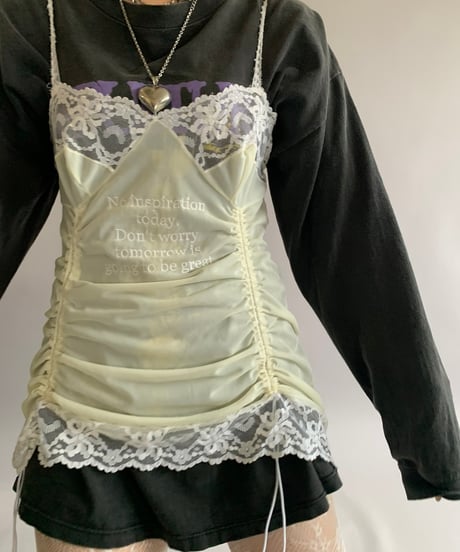 【RE;CIRCLE】 Non asleep cami  /  241024-008