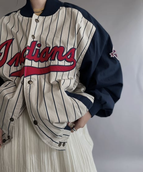 【USED】  Nylon Stadium Jacket / 221126-020