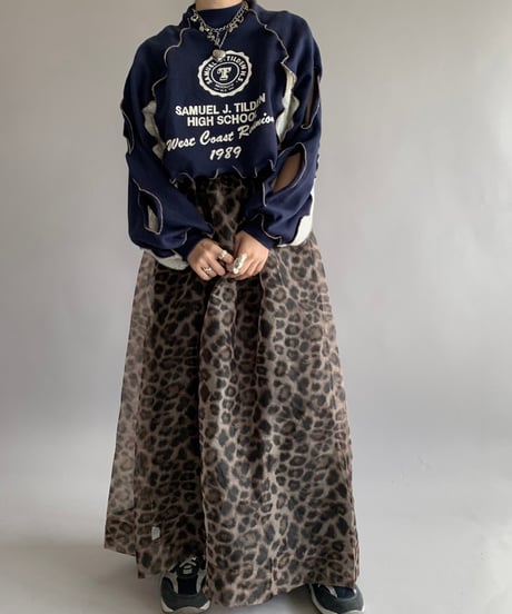 【RE;CIRCLE】 RE Mellow Sweat Top /  241017-018