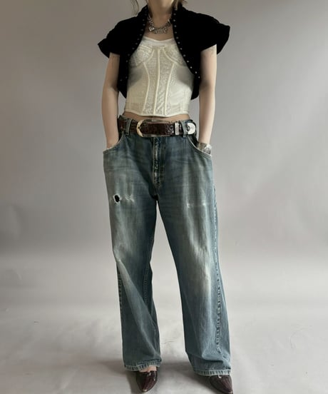 【USED】 Velour S/S Bolero / 260509-018