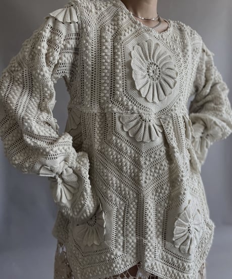 【RE;CIRCLE】 RE Crochet One-piece / 230330-003