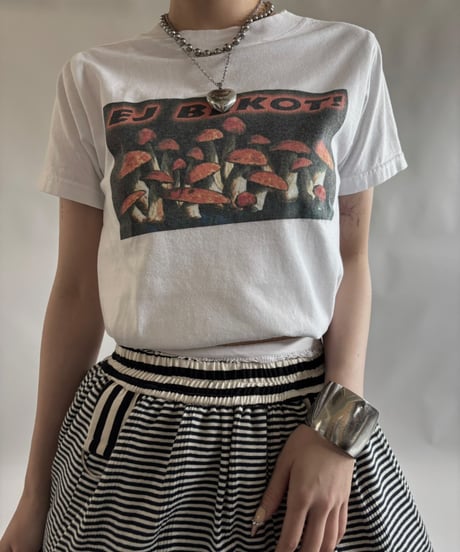 【USED】 RESIZED 90s FRUIT OF THE LOOM EJ BEKOT! T-Shirt / 250830-008