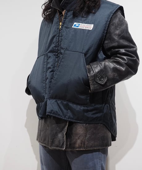 【USED】 Nylon Vest UNITED STATES POSTAL SERVICE /240122-003