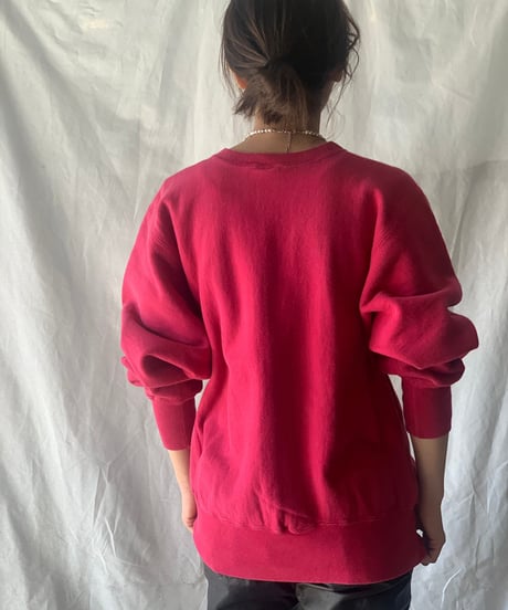 【USED】90's USA Champion Reverse Weave Sweat One Point /210213-010
