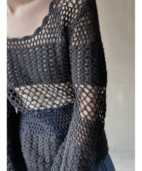 【USED】Crochet L/S Top/ 220319-017