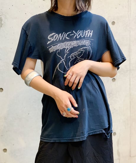 [Used]  SONIC-YOUTH Damage  T-Shirt  /200724-003